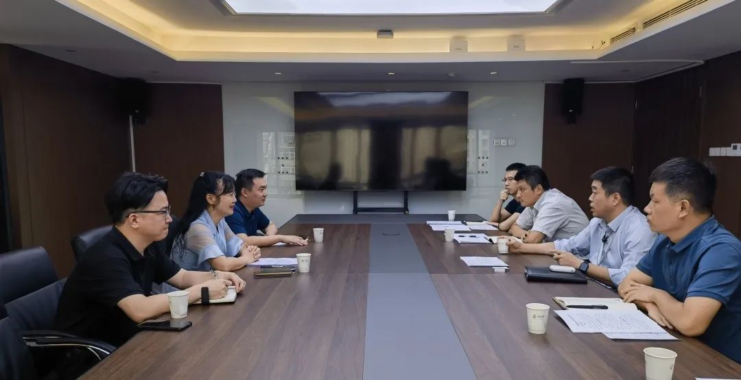 公司與經(jīng)開渭北發(fā)展集團(tuán)、渭北建設(shè)集團(tuán)座談交流